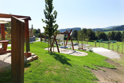 Außenansicht - Kita St. Blasius in Altusried